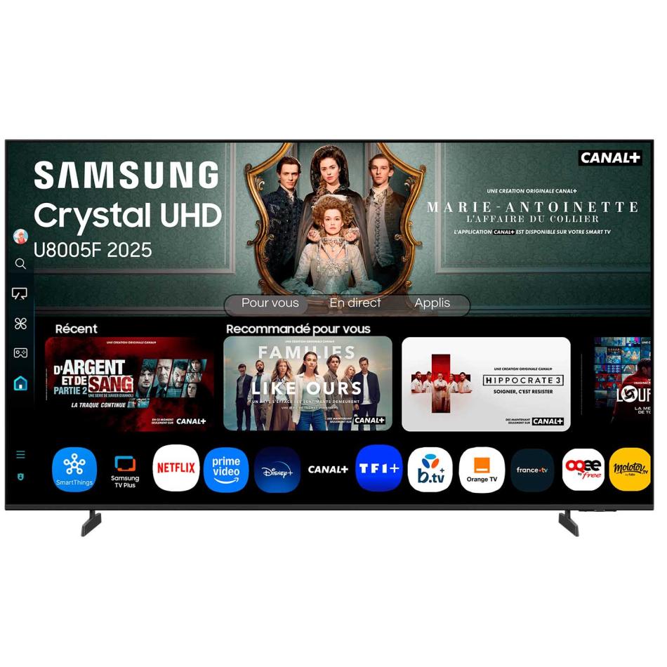 Samsung 75U8005F - TV LED 75 (190 cm) - 4K UHD 3840x2160 - HDR - Smart TV - Gami