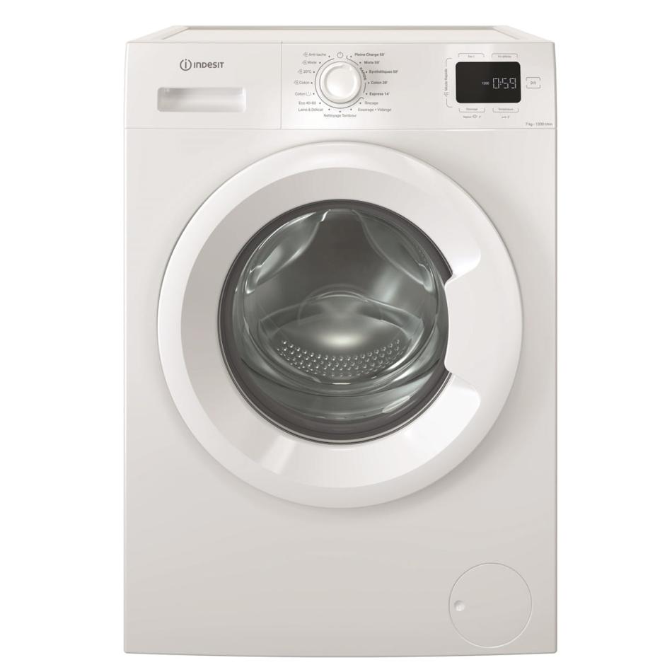 Lave-Linge Frontal INDESIT IMD762MYTIMEFR – 7 Kg, 1200 Tr/min, Induction - vue 2