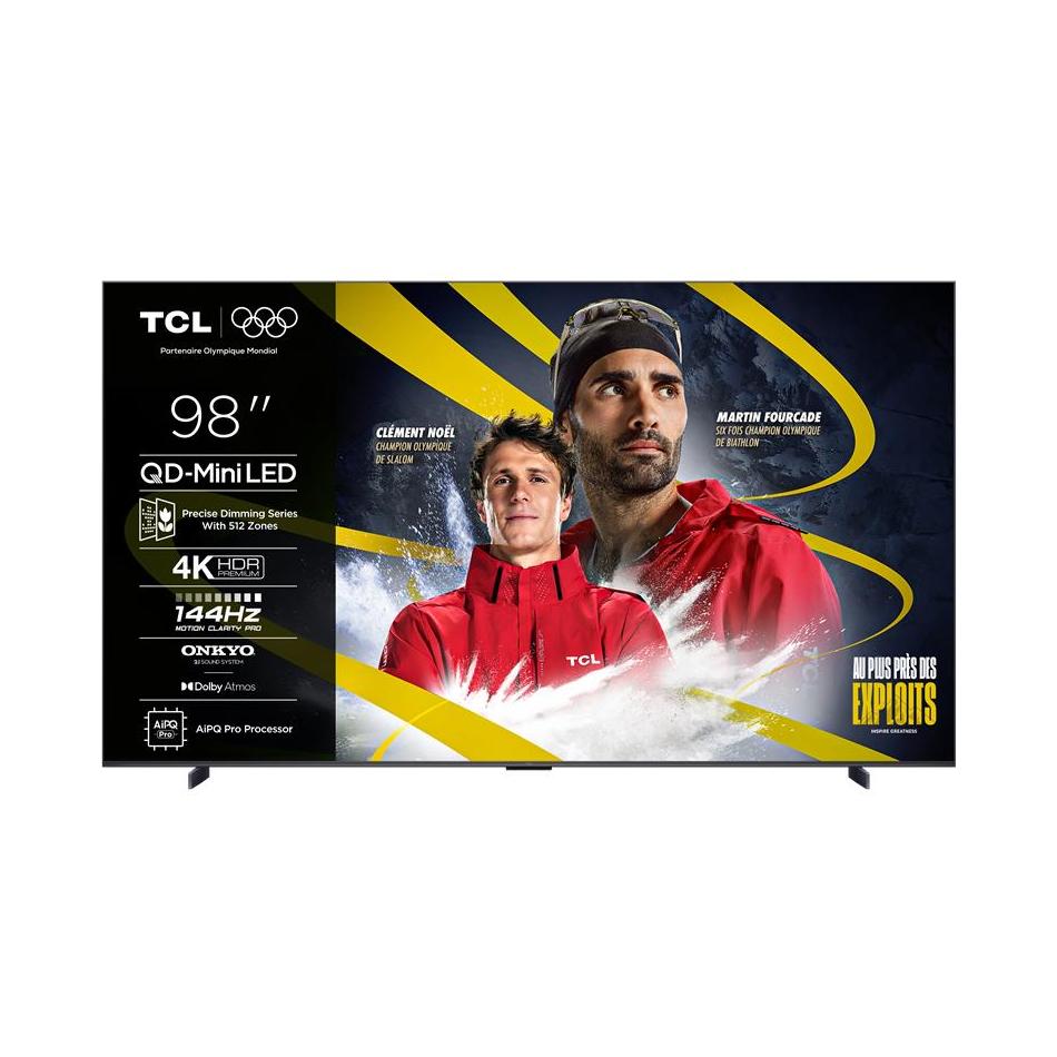 TCL 98C6K 98" 247 cm QD Mini LED 4K 2025 - vue 6