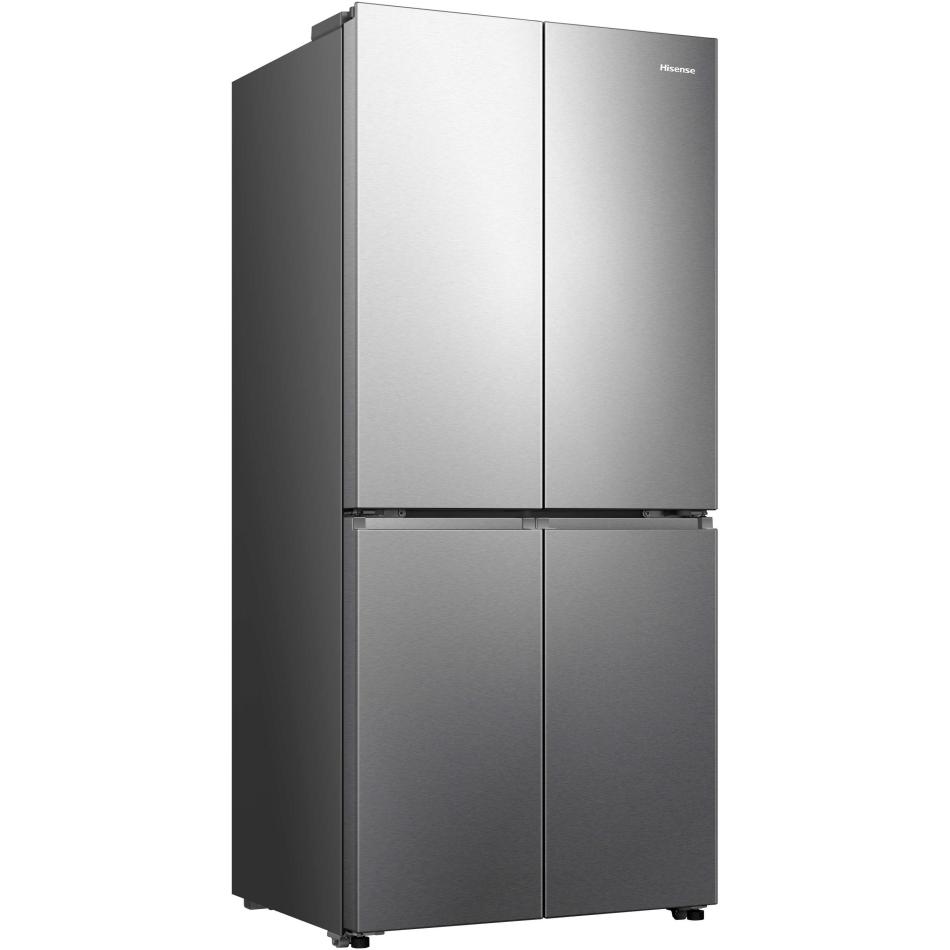 Réfrigérateur américain HISENSE RQ5P470SEIE 4 portes Classe énergétique E 84 2 x 74 4 x 188 5 cm Inox - vue 2