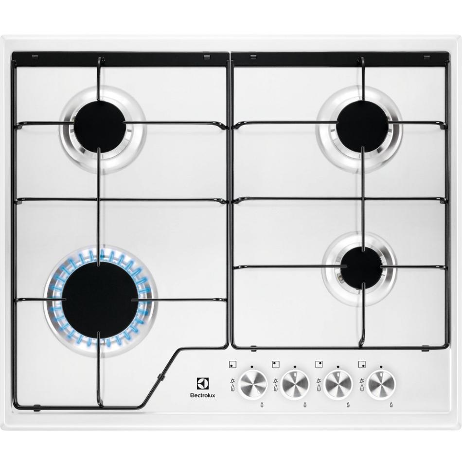 Electrolux Plaque de cuisson Gaz Série 600 Slim line 60 cm KGS6424W - vue 4