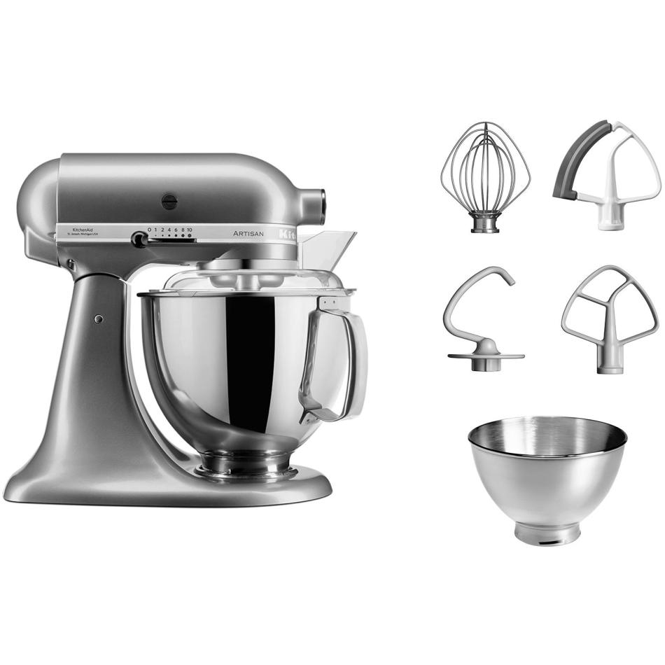 KITCHENAID robot artisan 5KSM175PSECU - vue 3