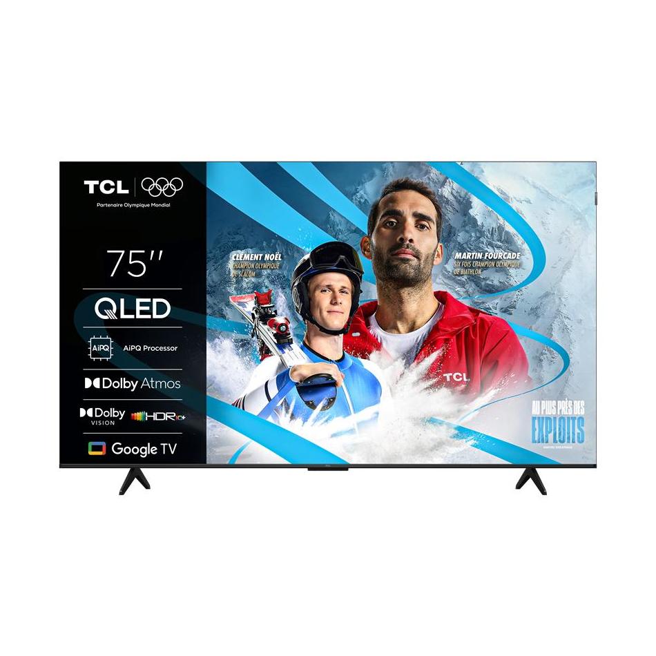 TV QLED Tcl 75P79K 189 cm 4K UHD Aluminium brossé - vue 6