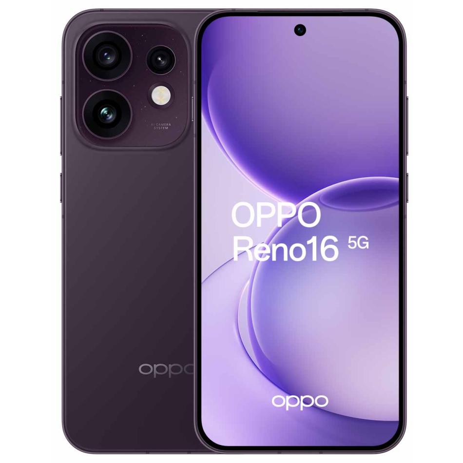 OPPO Reno16 5G 6.32 Double SIM Android 16.0 USB Type C 8 Go 6000 mAh - vue 6