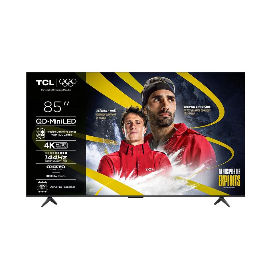 TCL 85C6K 85" 214 cm QD Mini LED 4K 2025 - vue 6