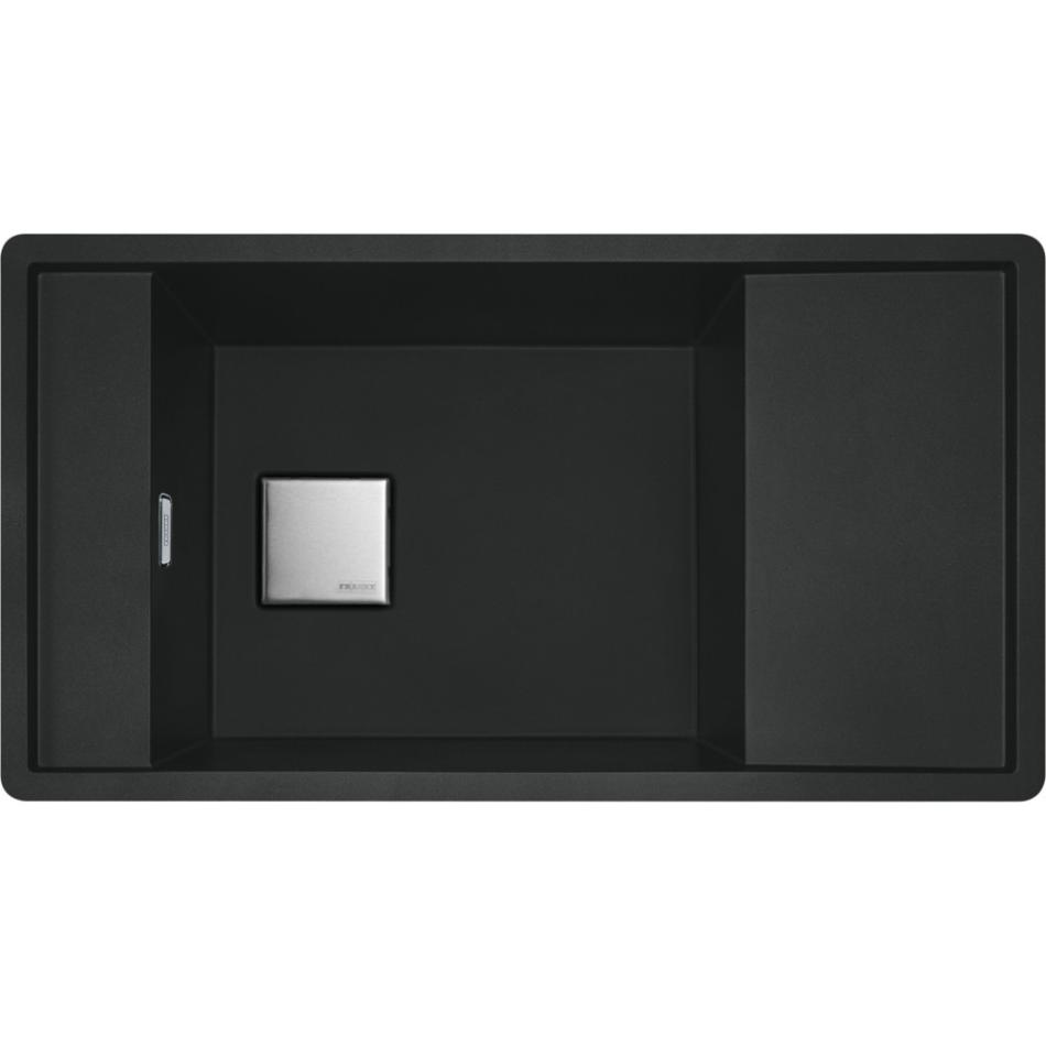 Franke Ãvier en fragranite noir 1 bac Ã encastrer Frames