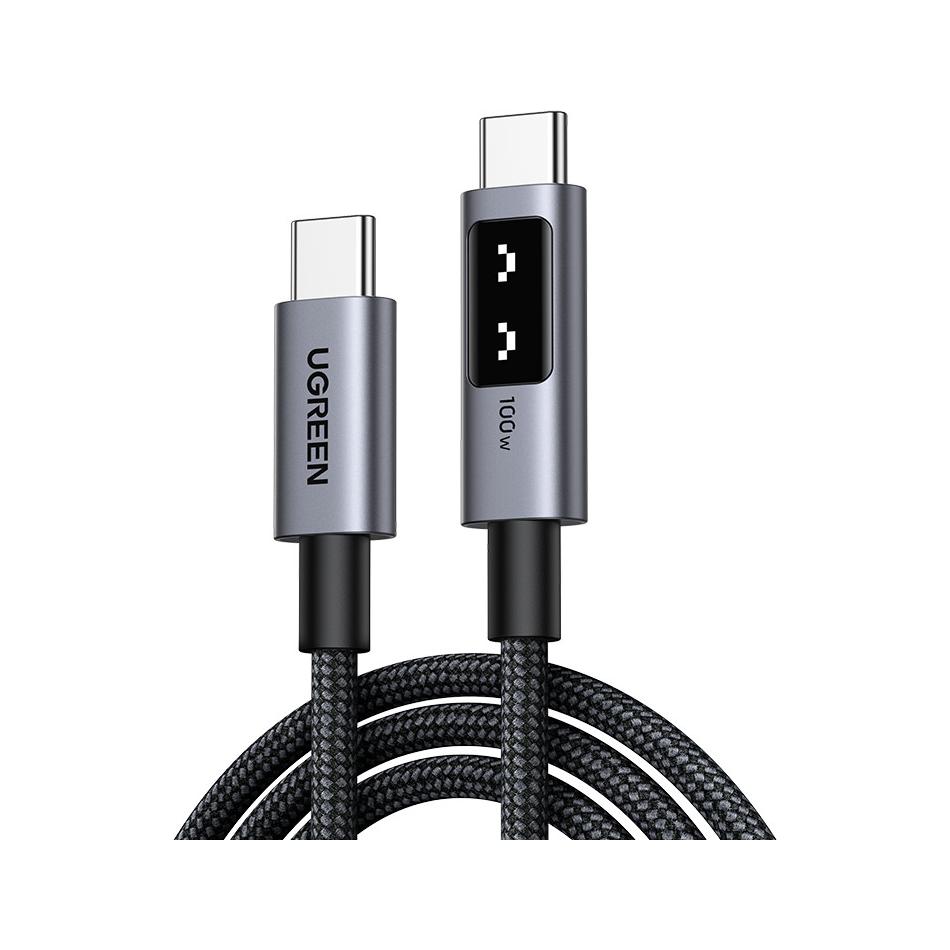 UGREEN Uno Câble USB C vers USB C PD 20V Charge Rapide en Nylon Compatible avec MacBook iPad iPhone 17 Pro Max Air 16 Galaxy S25 Plus Ultra S24 S23 A55 A35 A15 Steam Deck PS5 Manette 1M - vue 2