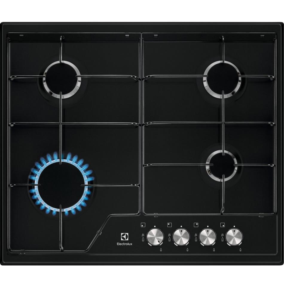 Electrolux Plaque de cuisson Gaz Série 600 Slim line 60 cm KGS6424K - vue 2