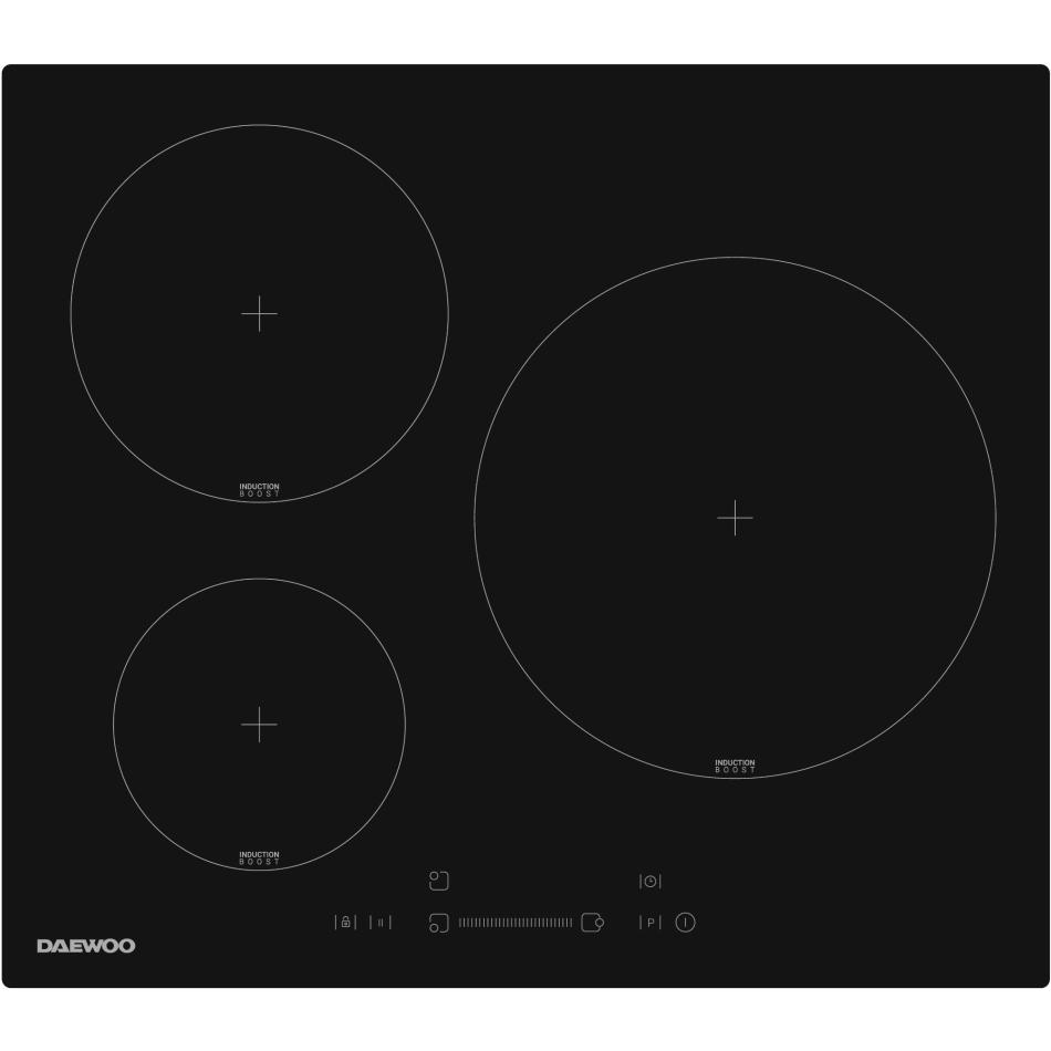 Plaque de cuisson à induction DAEWOO 3 foyers 60 cm - vue 4