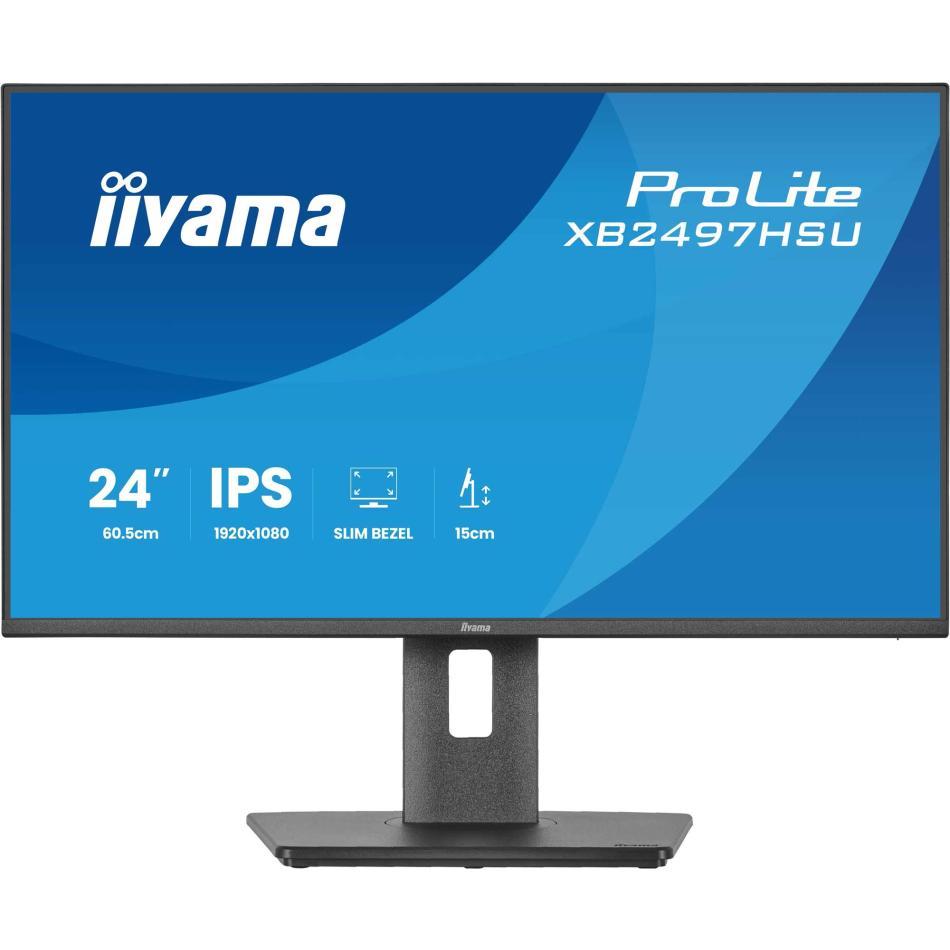 Iiyama XB2497HSU B1 23.8 FHD 120HzIPS4msPivotAdaptS - vue 2