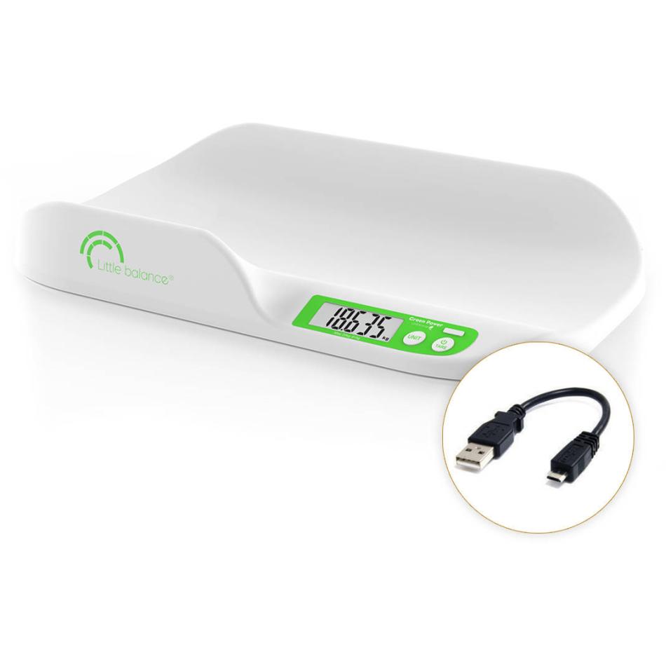 LITTLE BALANCE Pèse bébé Happy Power USB 8243