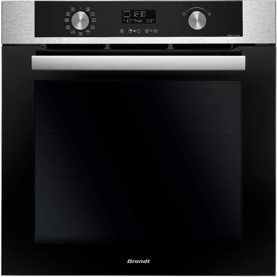 BRANDT Four encastrable multifonction pyrolyse BOP2432X - vue 4