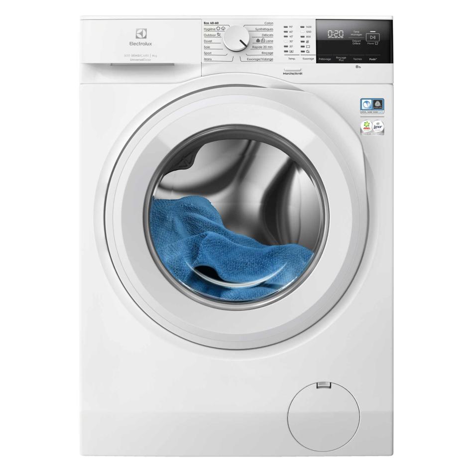Electrolux SensiCare 600 EW6FI1429OV machine à laver chargement frontal 9 kg 1351 trmin - vue 4