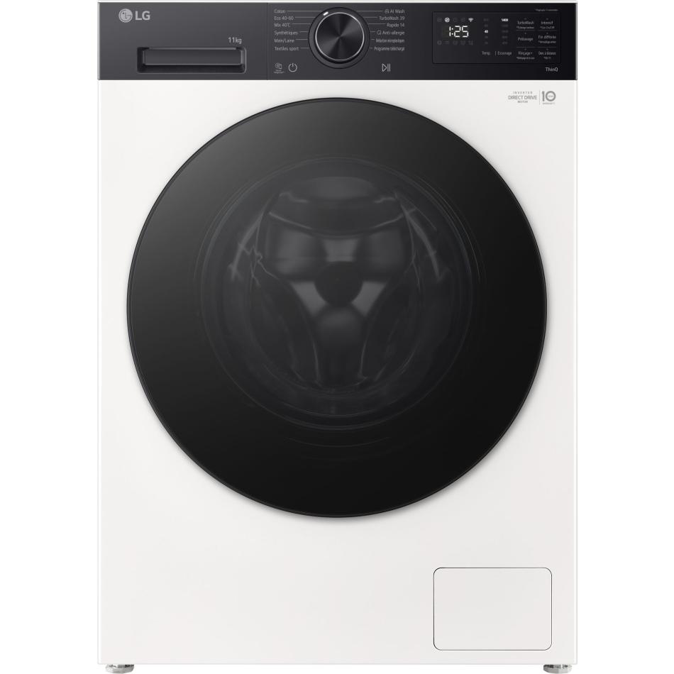 Lave-Linge Frontal LG F14X58WHST – 11 Kg, 1400 Tr/min, AI Direct Drive - vue 4