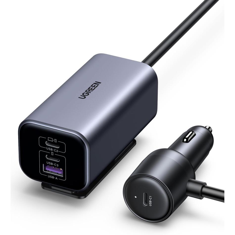 chargeur AC 3 ports+1 déporté - vue 2