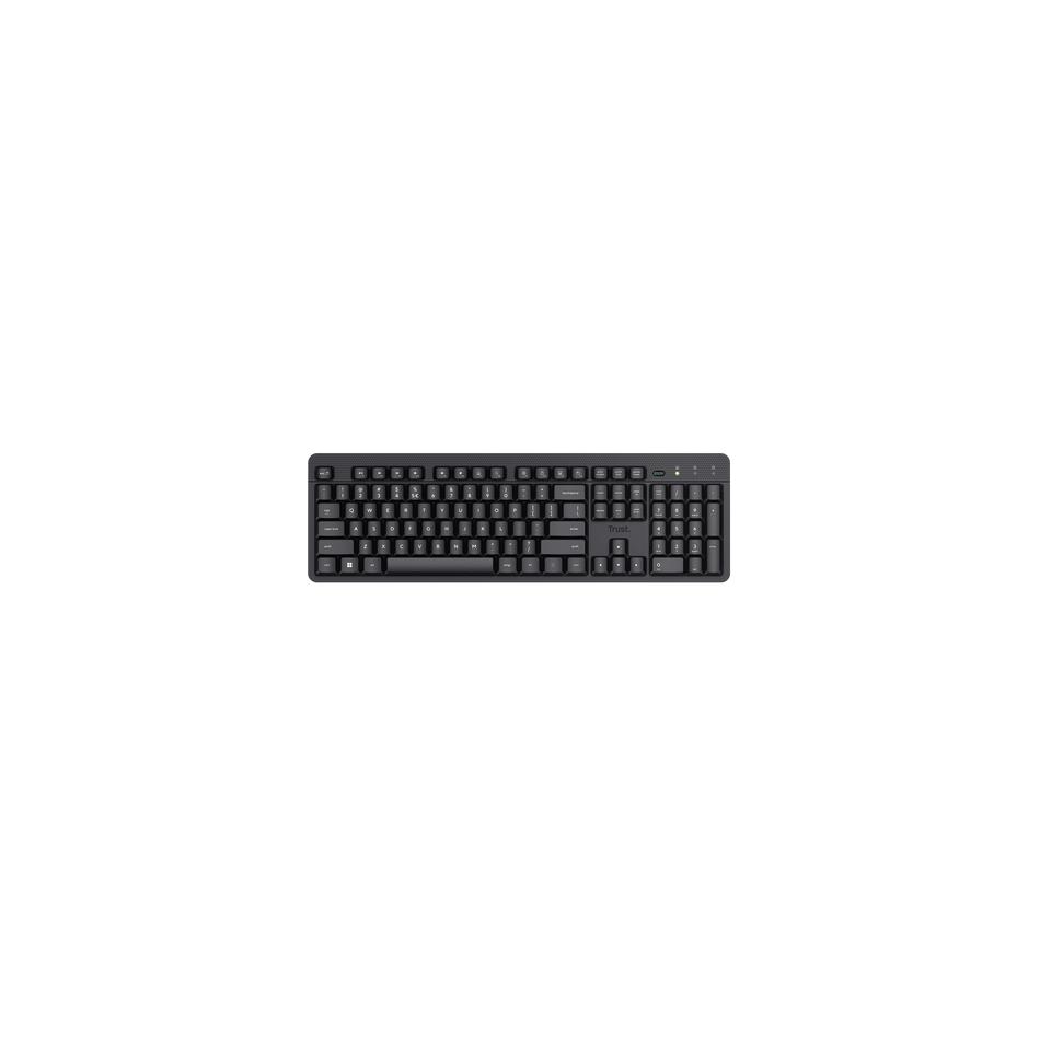 Clavier sans fil silencieux Azerty Trust Ody II - vue 4