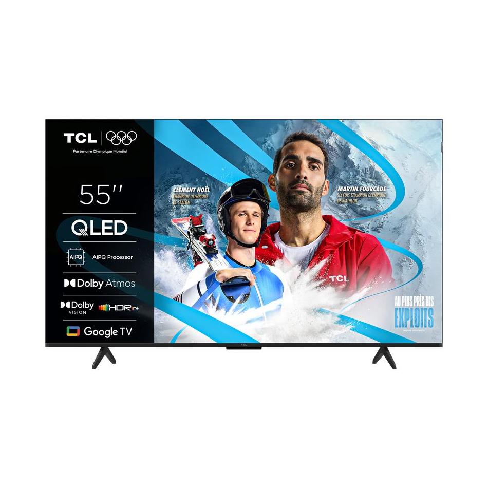 TV QLED Tcl 55P79K 138 cm 4K UHD Aluminium brossé - vue 6