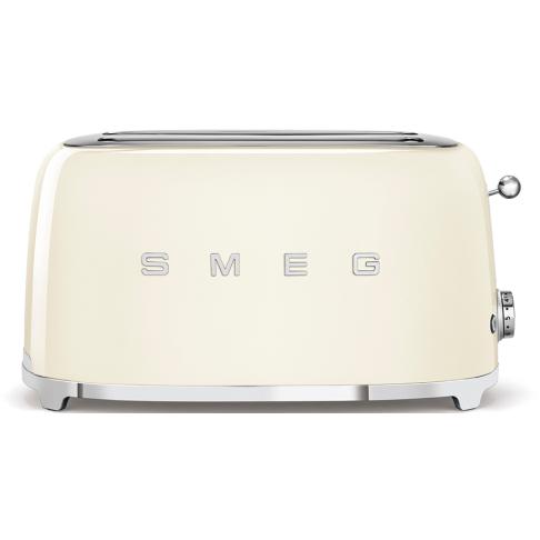 Grille-Pain SMEG TSF02CREU – 4 Tranches, 1500W, 6 Niveaux de Brunissage - vue 2
