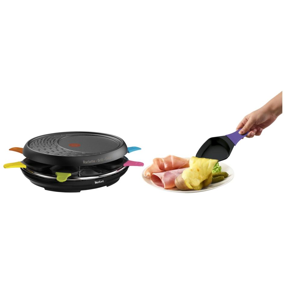 Raclette TEFAL RE310812 Colormania 8 coupelles