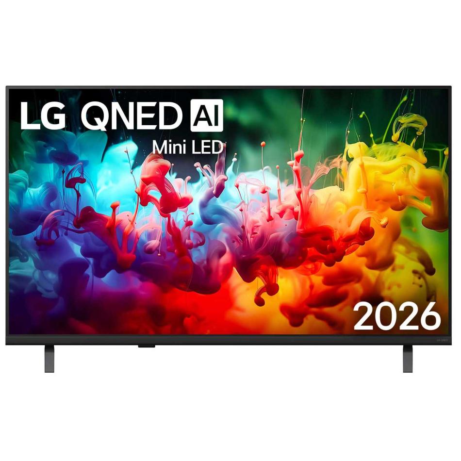 TV LG QNED 43QNED72B6B 43 4K UltraHD 60Hz Smart TV WebOS HDR10 Mini LED VRR - vue 3