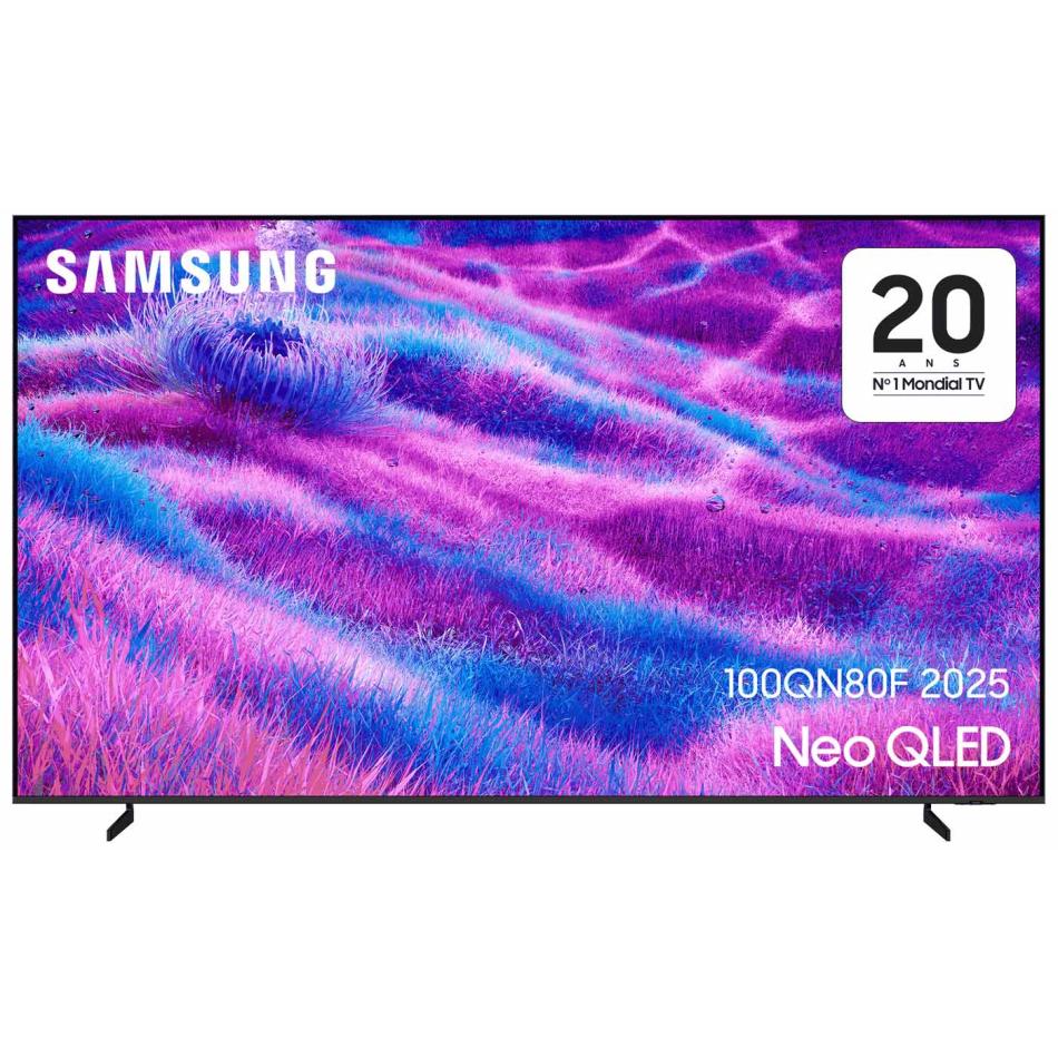 Samsung TV AI Neo QLED 100 QN80F 2025 4K Mini LED Neuf - vue 5