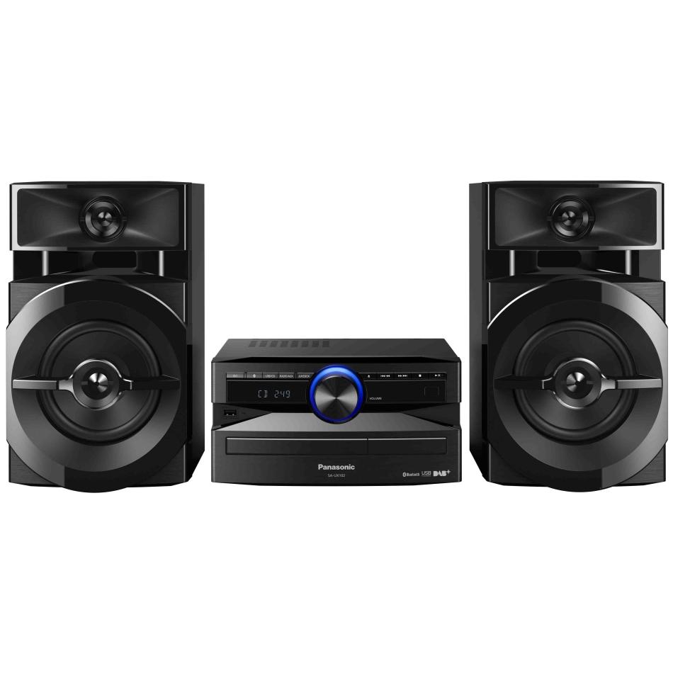 Micro-Chaîne Hi-Fi Panasonic SC-UX102E-K – 300W Bluetooth, CD, DAB+/FM - vue 5