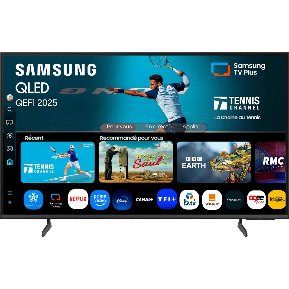 Samsung 75QEF1 TV QLED 75 190 cm 4K UHD 3840x2160 HDR10+ Smart TV Gaming Hub 3xHDMI WiFi
