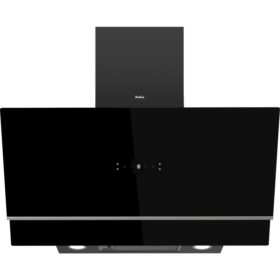 AMICA Hotte décorative 90 cm débit max 650 m3h verre AH4629 - vue 1