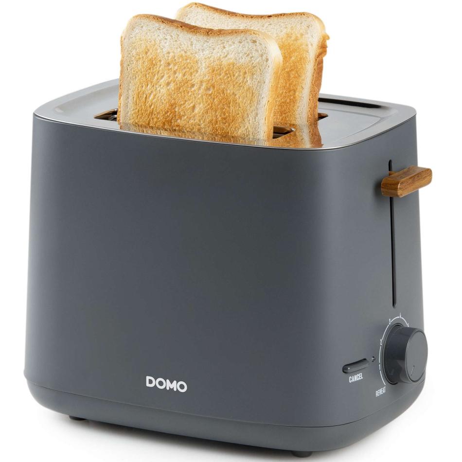 Grille pain Domo DO965T Wood You pour 2 toasts - vue 4