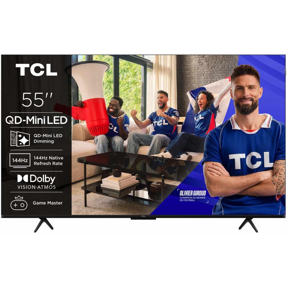 TV QD Mini LED TCL 55P89L 2026 55 pouces 140 cm - vue 4
