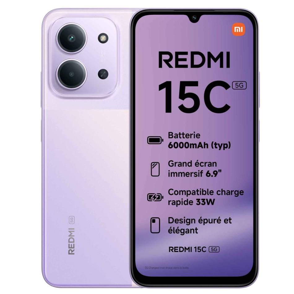 XIAOMI - REDMI15C5GVIOLET256