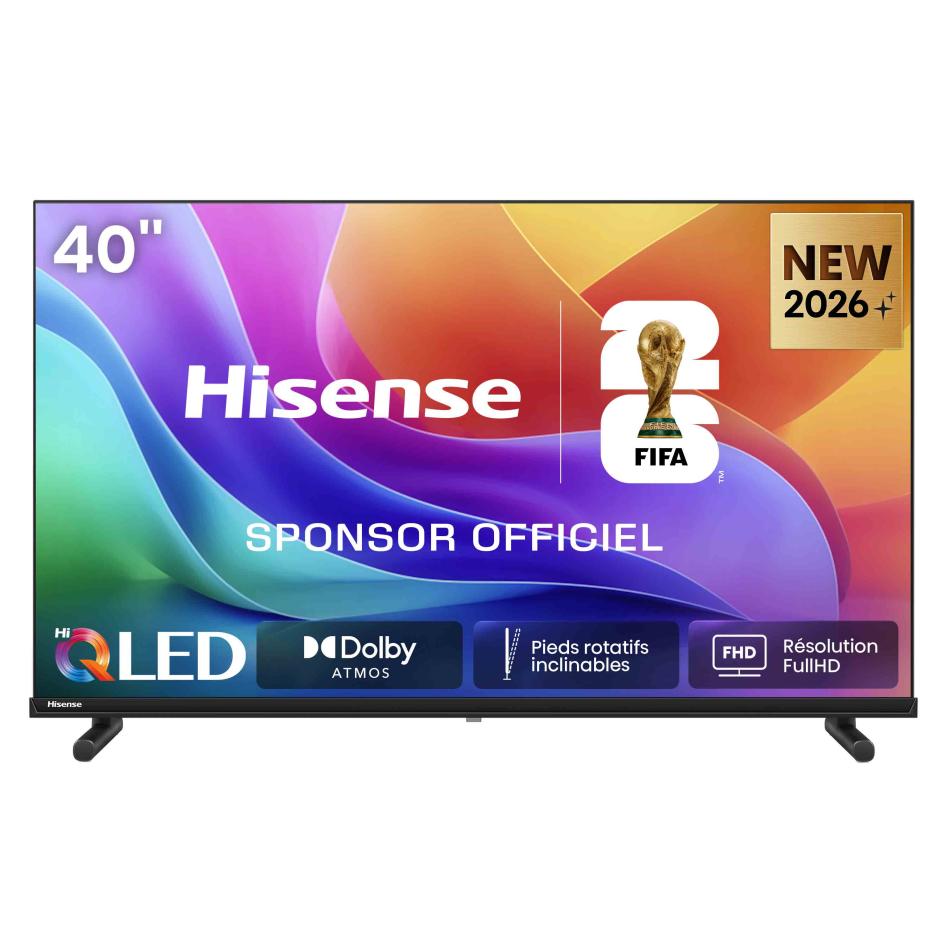 Télévision HISENSE 40A5S 2026 40 QLED Full HD Smart TV HDR10 - vue 7