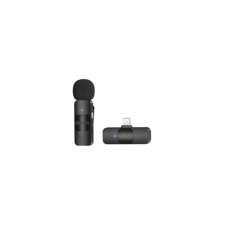 Micro Cravate Sans Fil BOYA BY-V1 (V2.0) – Omnidirectionnel, Portée 100m, Lightning - vue 6
