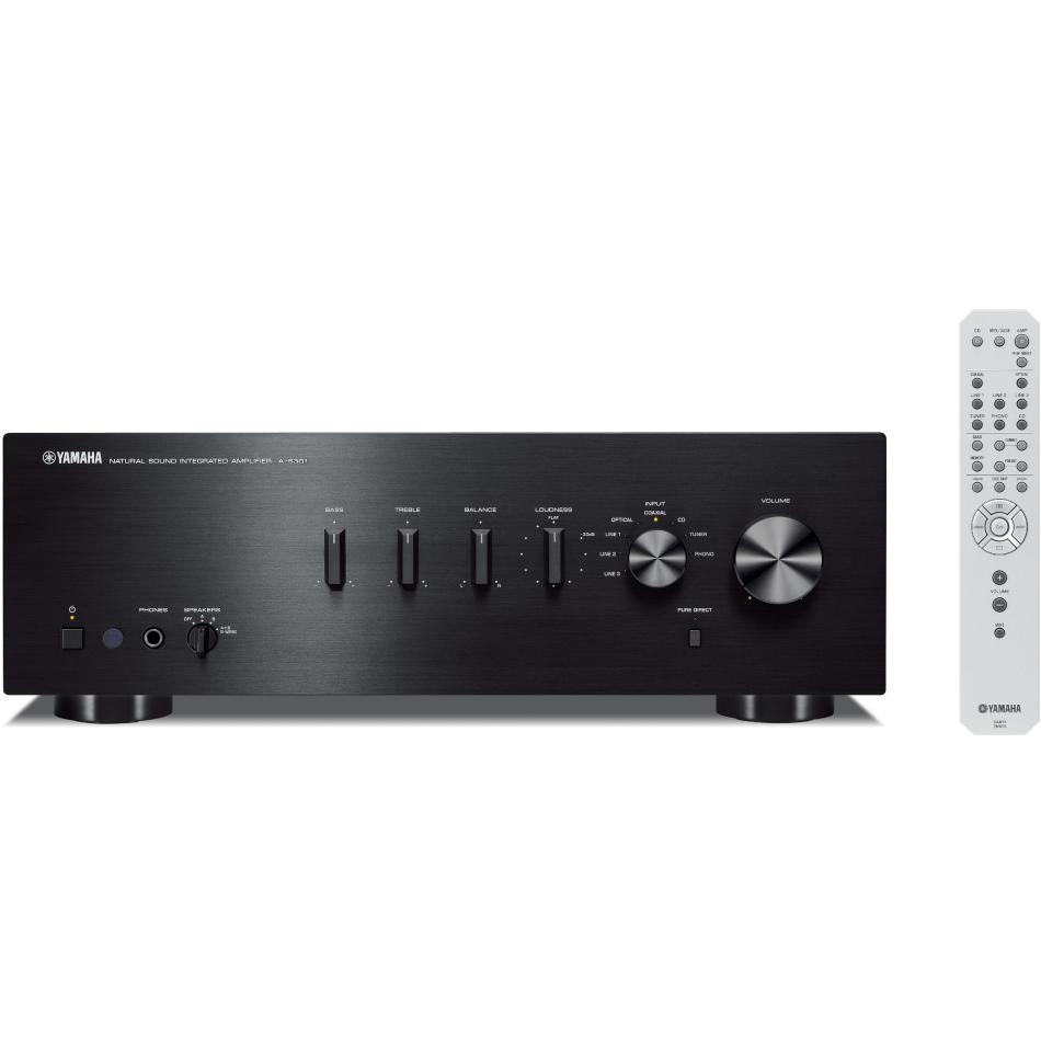 Amplificateur Hi-Fi Yamaha A-S301 – 2 x 60W, DAC 24 bits, Préampli Phono - vue 2
