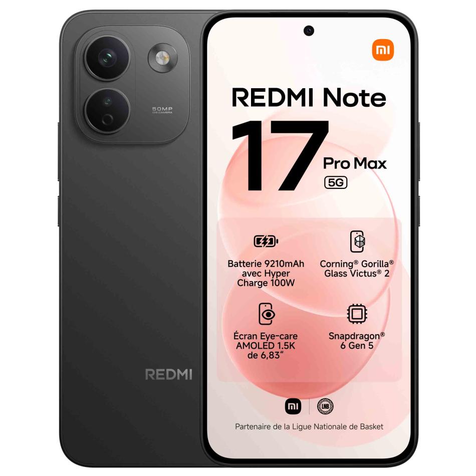 XIAOMI - REDMINOTE17PROMAXNOIR