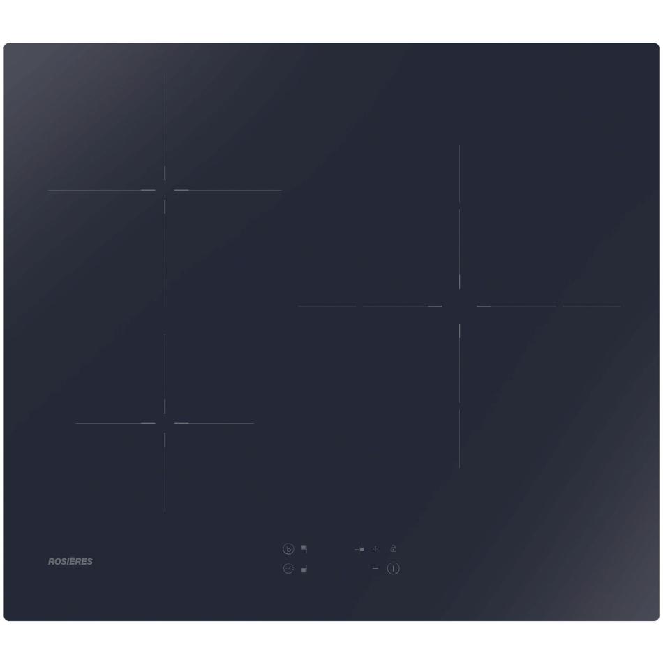 ROSIERES Table induction 60 cm 3 foyers RI633CM1