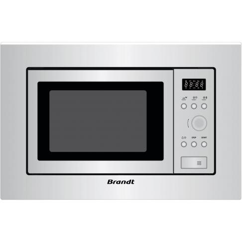 BRANDT Four micro ondes solo 17 litres inox BMS6112X - vue 2