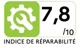 Lave-vaisselle 60 cm INDESIT I0FD633A - Indice de réparabilité